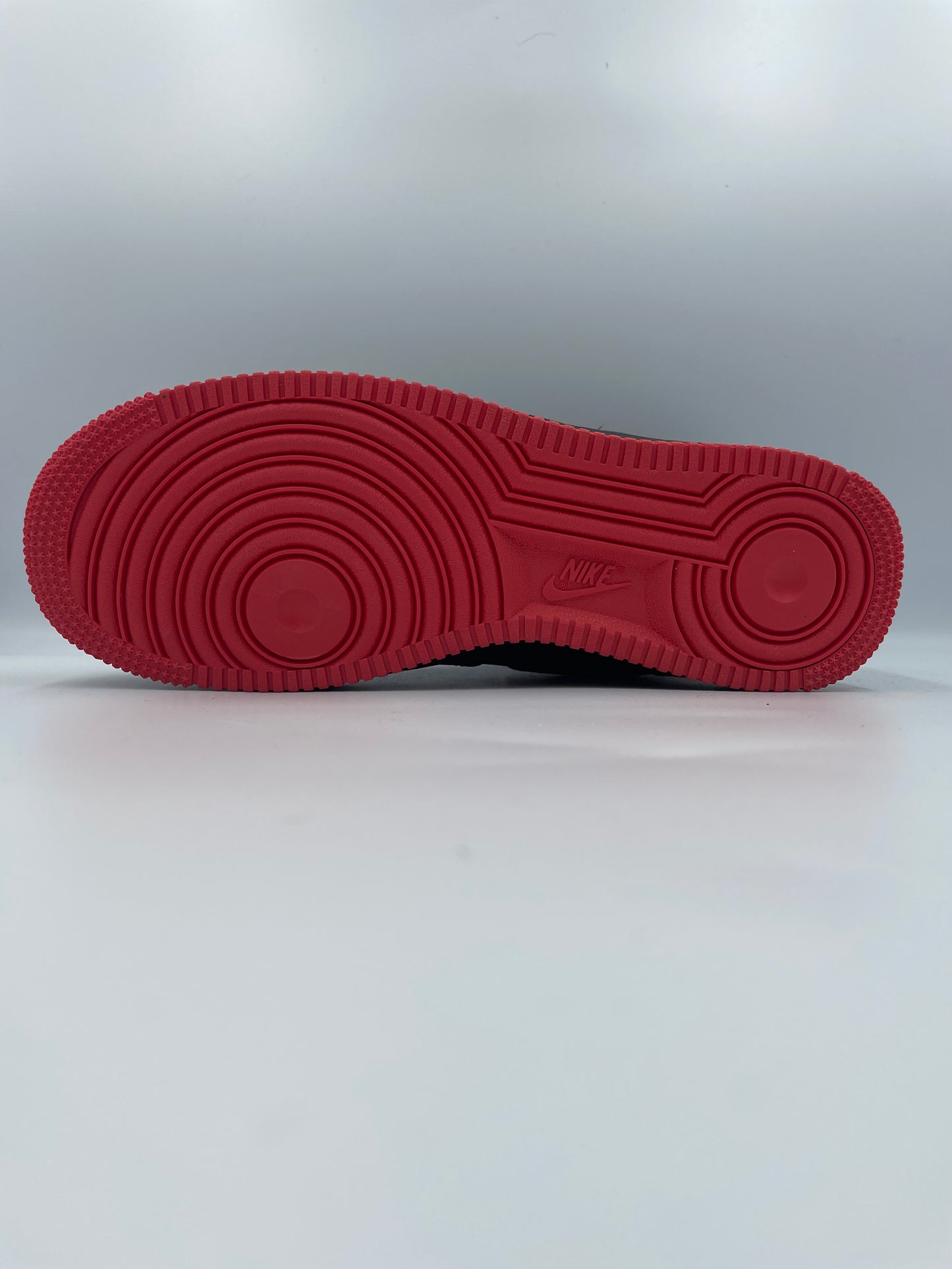 Nike Air Force 1 Mid  Black • Crimson • Hot Lava Men's Size